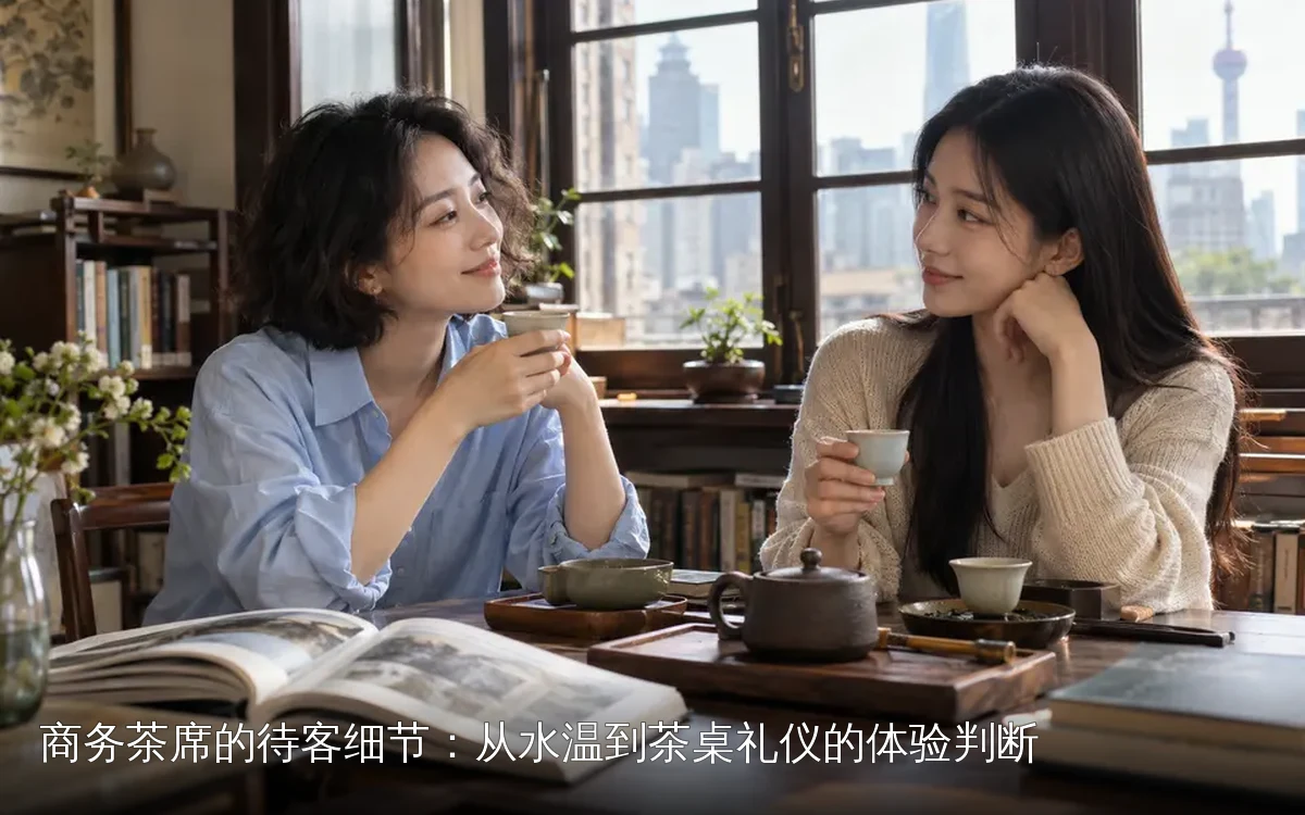 商务茶席的待客细节:从水温到茶桌礼仪的体验判断