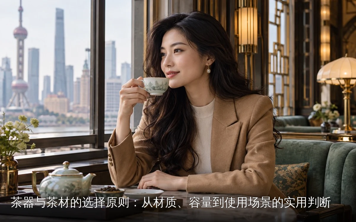 茶器与茶材的选择原则:从材质、容量到使用场景的实用判断